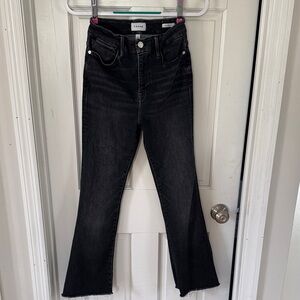 Frame Denim Women's Dark Flare Jeans
